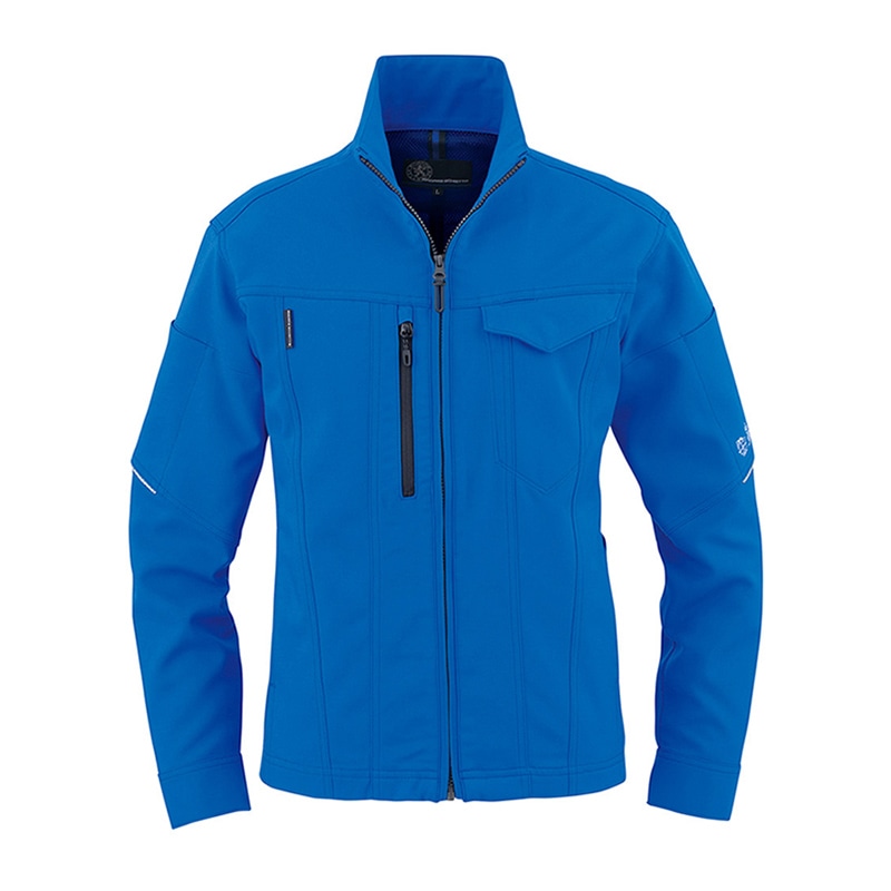 コーコス信岡 エコ・ストレッチ ブルゾン AE-9150 ブルー LL 1枚（ご注文単位1枚）【直送品】