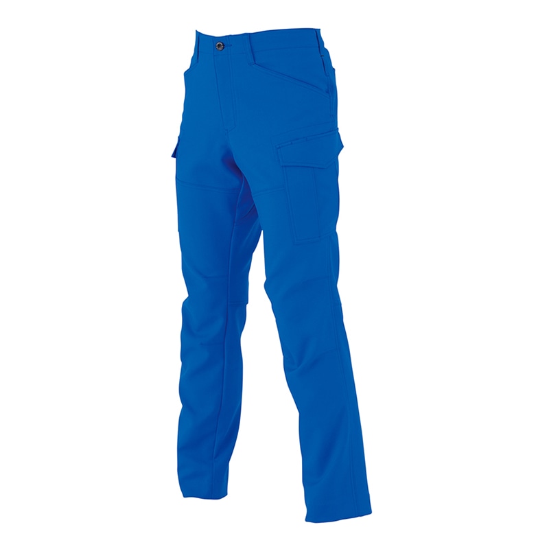 コーコス信岡 エコ・ストレッチ カーゴパンツ AE-9155 ブルー 3L 1枚（ご注文単位1枚）【直送品】