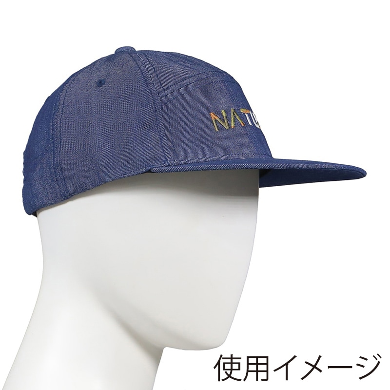 コーコス信岡 ワークキャップ FF-300 インディゴ F 1個（ご注文単位1個）【直送品】