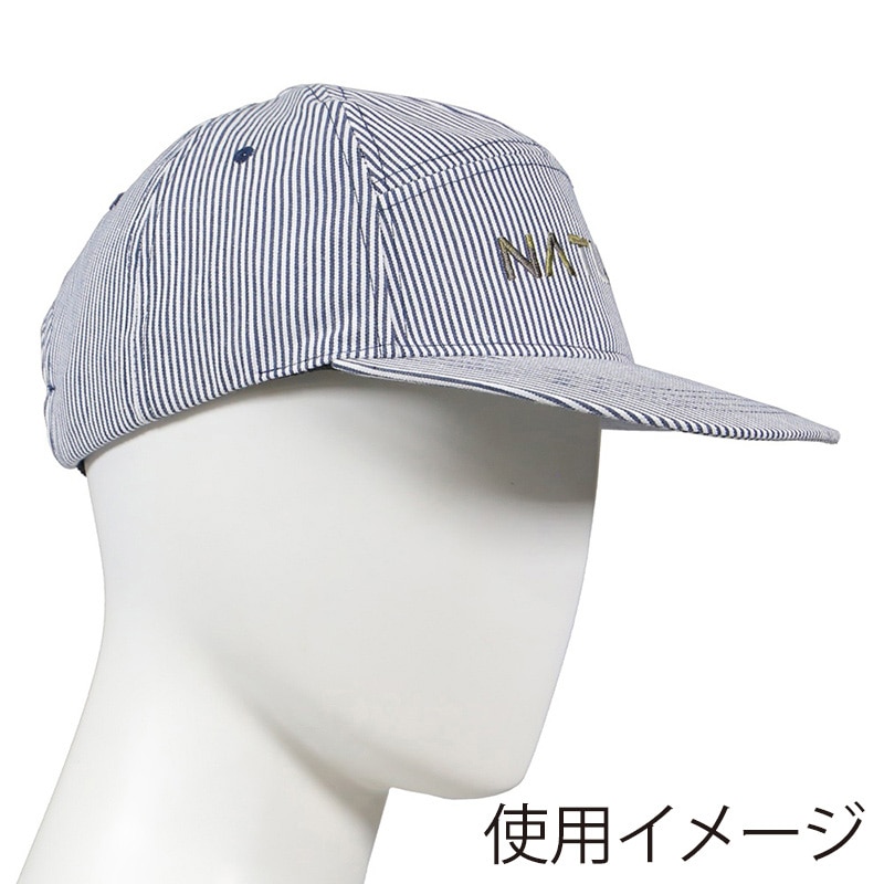 コーコス信岡 ワークキャップ FF-300 ヒッコリー F 1個(ご注文単位1個)【直送品】