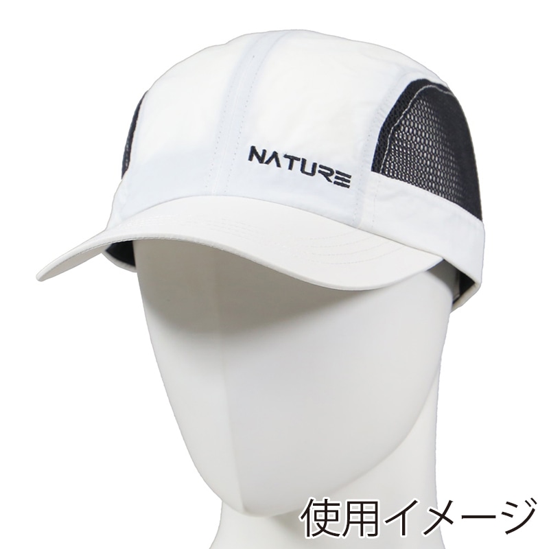 コーコス信岡 スポーツキャップ FF-400 ホワイト F 1個（ご注文単位1個）【直送品】