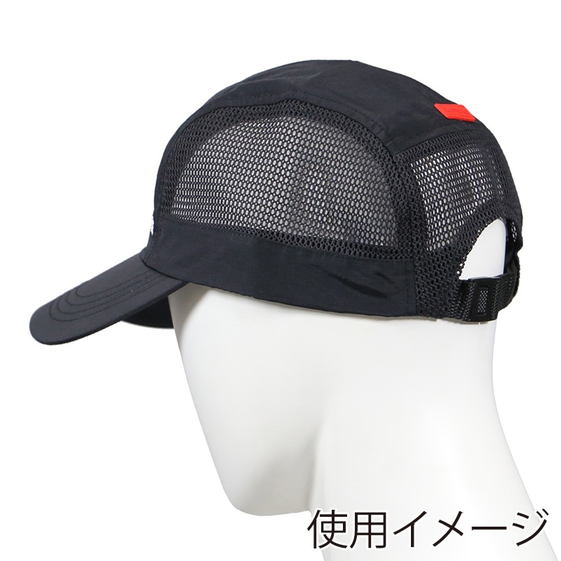 コーコス信岡 スポーツキャップ FF-400 ブラック F 1個（ご注文単位1個）【直送品】