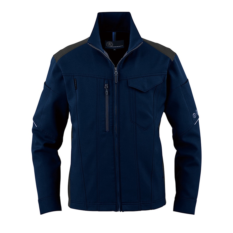 コーコス信岡 エコ・ストレッチ ブルゾン AE-9160 ネイビー SS 1枚（ご注文単位1枚）【直送品】