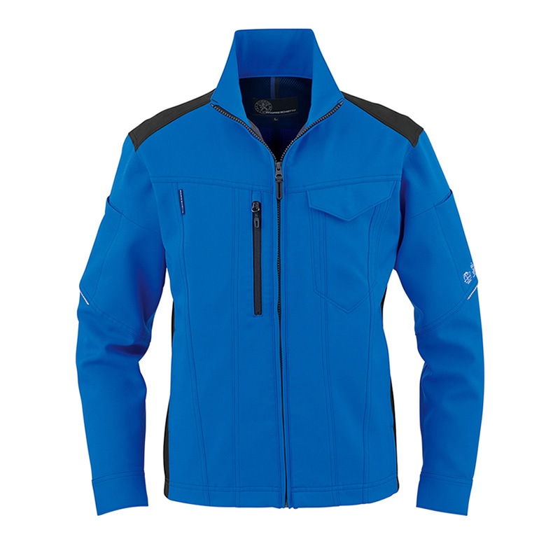 コーコス信岡 エコ・ストレッチ ブルゾン AE-9160 ブルー M 1枚（ご注文単位1枚）【直送品】