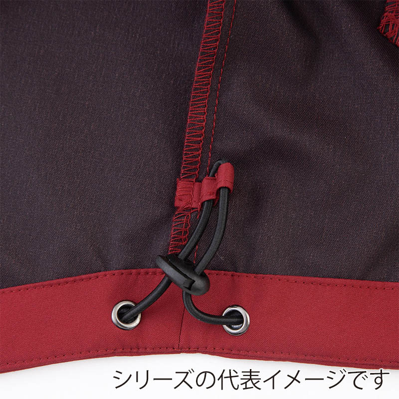 コーコス信岡 防風ストレッチパーカー G-1046 レッド XXL 1枚（ご注文単位1枚）【直送品】