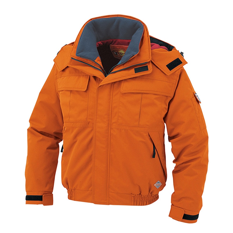 コーコス信岡 透湿防水防寒ブルゾン 8800 オレンジ LL 1枚（ご注文単位1枚）【直送品】