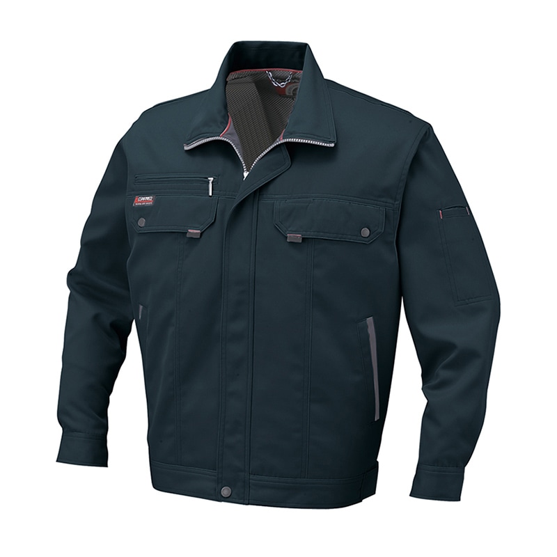 コーコス信岡 エコ・防汚ブルゾン K-7770 ダークグレー L 1枚（ご注文単位1枚）【直送品】