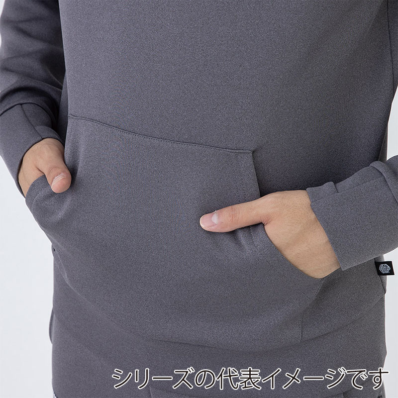 コーコス信岡 ネックウォームパーカー G-7501 モクグレー XS 1枚（ご注文単位1枚）【直送品】