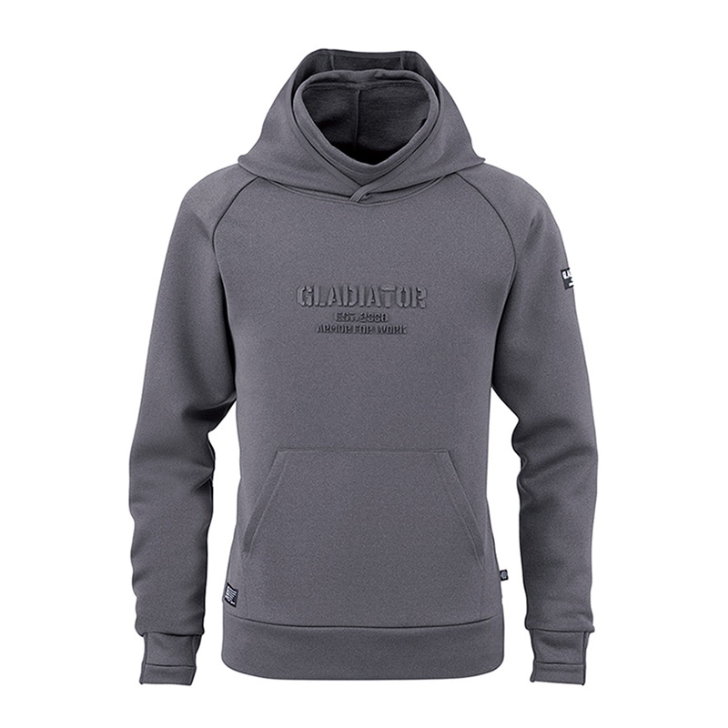 コーコス信岡 ネックウォームパーカー G-7501 モクグレー S 1枚（ご注文単位1枚）【直送品】