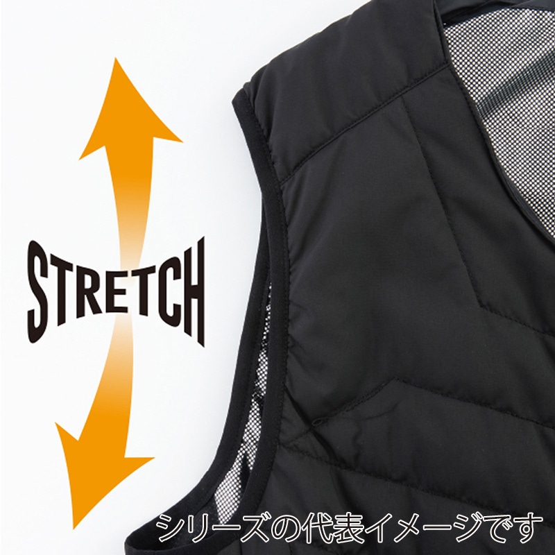 コーコス信岡 ボルトヒート キルティングベスト G-8839 グレー SS 1枚（ご注文単位1枚）【直送品】