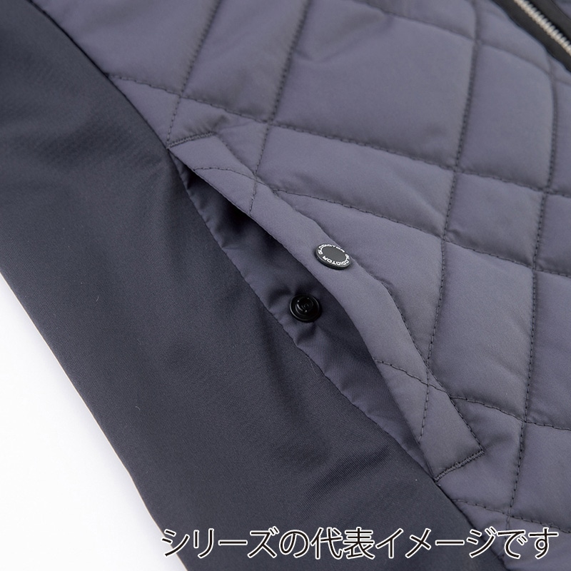 コーコス信岡 ボルトヒート キルティングベスト G-8839 グレー SS 1枚（ご注文単位1枚）【直送品】