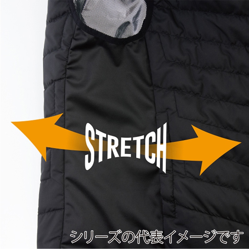 コーコス信岡 ボルトヒート キルティングベスト G-8839 ブラック SS 1枚(ご注文単位1枚)【直送品】