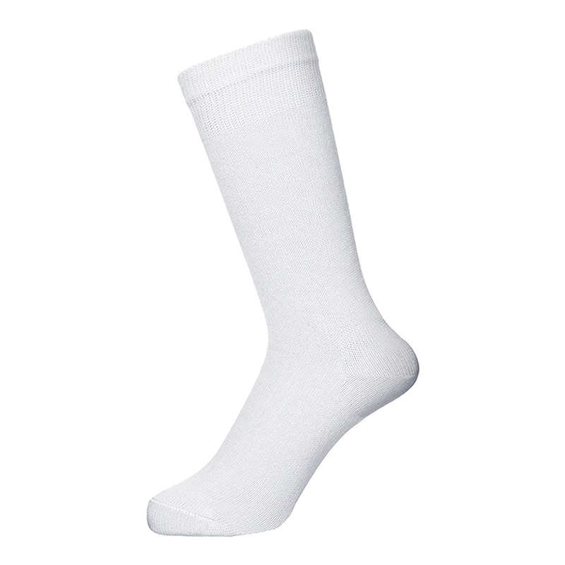 コーコス信岡 綿混軍足 10足組 ERG-2000 ホワイト F 1個（ご注文単位1個）【直送品】