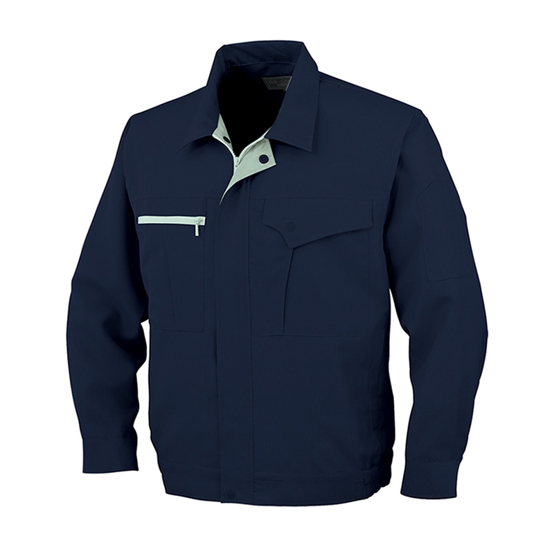 コーコス信岡 長袖ブルゾン K-11201 ネイビー EL 1枚（ご注文単位1枚）【直送品】