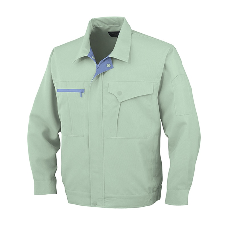 コーコス信岡 長袖ブルゾン K-11201 グリーン S 1枚（ご注文単位1枚）【直送品】