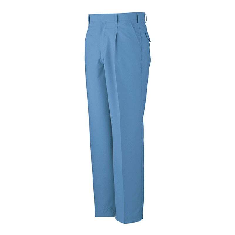 コーコス信岡 ワンタックスラックス K-11203 ブルー 91 1枚（ご注文単位1枚）【直送品】