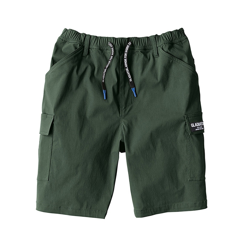 コーコス信岡 冷感ストレッチライト ショートカーゴ G-2016 アーミー XS 1枚（ご注文単位1枚）【直送品】