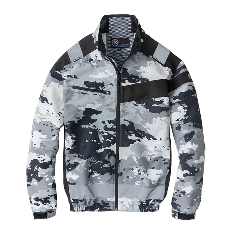 コーコス信岡 エコ・ボルトクール セーフティー 長袖ブルゾン AE-5561 アッシュカモ XL 1枚（ご注文単位1枚）【直送品】