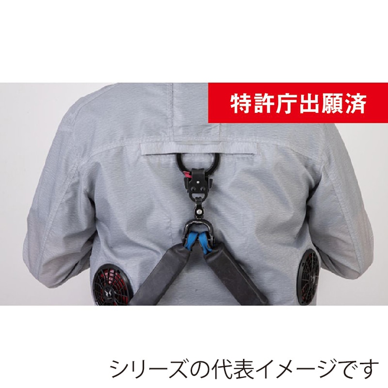 コーコス信岡 エコ・ボルトクール セーフティー ベスト AE-5569 アッシュカモ XL 1枚（ご注文単位1枚）【直送品】