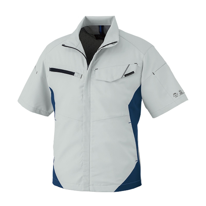 コーコス信岡 エコ・ストレッチ 半袖ブルゾン AE-8090 6L 1枚（ご注文単位1枚）【直送品】