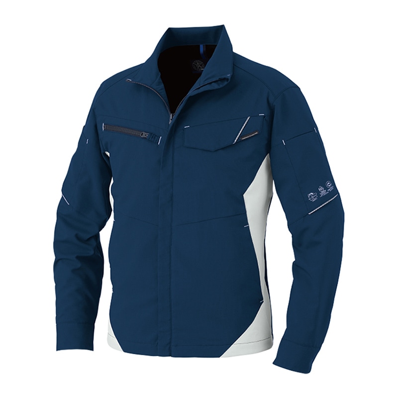 コーコス信岡 エコ・ストレッチ 長袖ブルゾン AE-8091 M 1枚（ご注文単位1枚）【直送品】