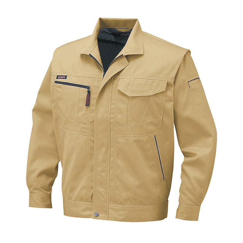 コーコス信岡 ブルゾン A-1760 キャメルべージュ LL 1枚（ご注文単位1枚）【直送品】