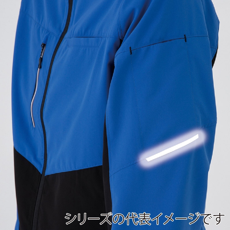 コーコス信岡 エコボトルテック ストレッチジャケット AE-3020 ブラック 5L 1枚（ご注文単位1枚）【直送品】