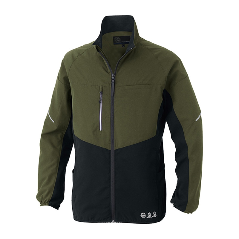 コーコス信岡 エコボトルテック ストレッチジャケット AE-3020 アーミー LL 1枚（ご注文単位1枚）【直送品】