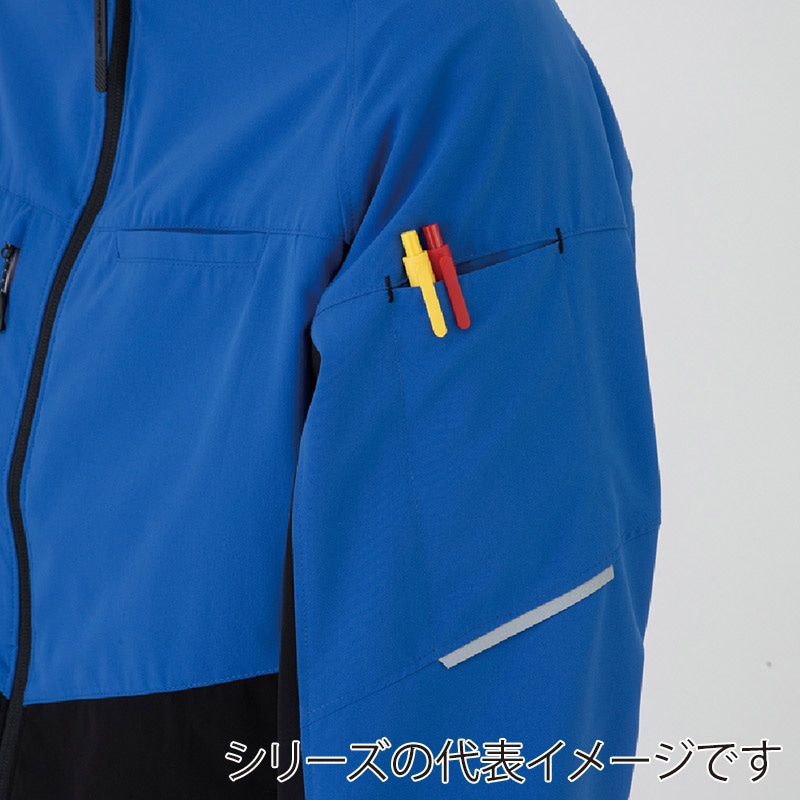コーコス信岡 エコボトルテック ジャケット AE-3220 ブルー L 1枚（ご注文単位1枚）【直送品】