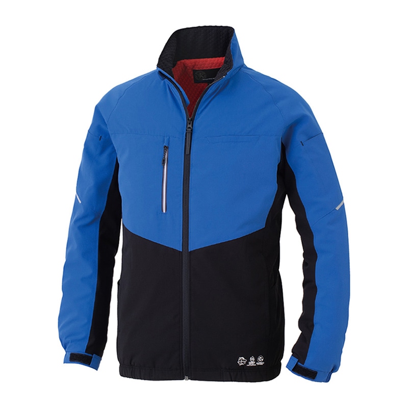 コーコス信岡 エコボトルテック ジャケット AE-3220 ブルー 6L 1枚（ご注文単位1枚）【直送品】