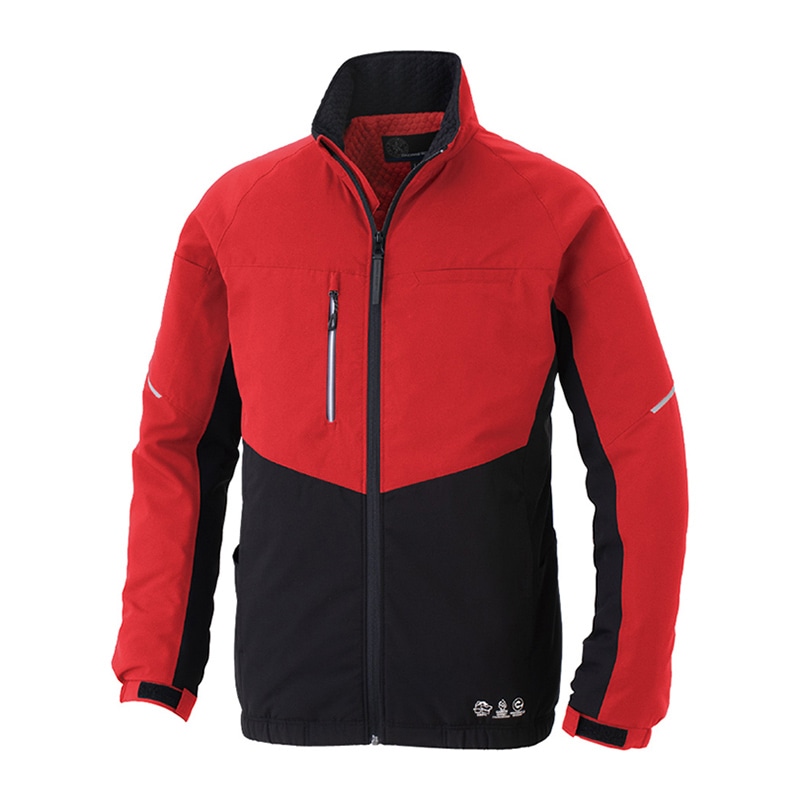 コーコス信岡 エコボトルテック ジャケット AE-3220 レッド 3L 1枚（ご注文単位1枚）【直送品】