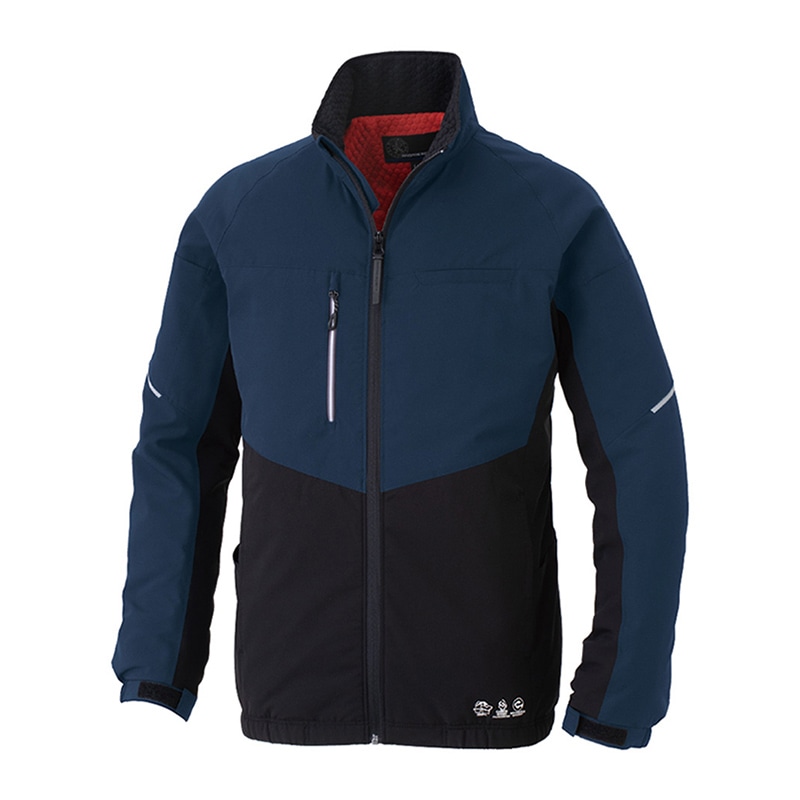 コーコス信岡 エコボトルテック ジャケット AE-3220 ネイビー M 1枚（ご注文単位1枚）【直送品】