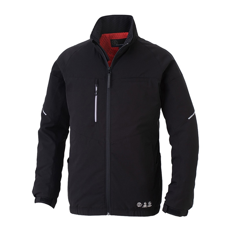 コーコス信岡 エコボトルテック ジャケット AE-3220 ブラック 5L 1枚（ご注文単位1枚）【直送品】