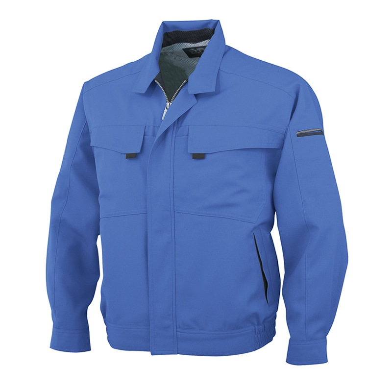コーコス信岡 エコ・製品制電 長袖ブルゾン A-3361 ブルー  SS 1枚（ご注文単位1枚）【直送品】