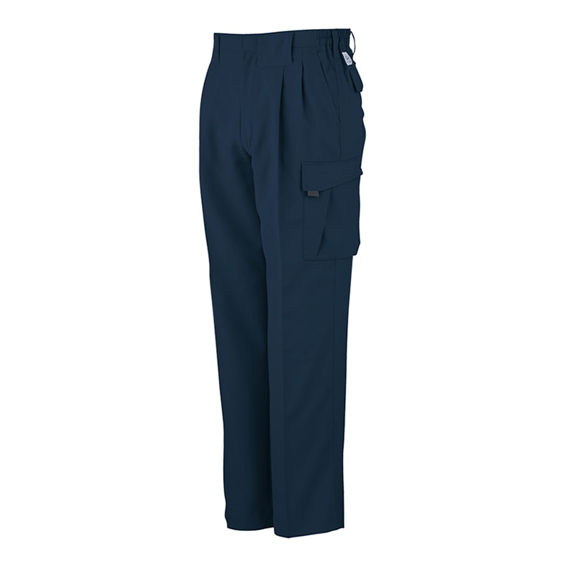 コーコス信岡 エコ・製品制電 ツータックフィッシング 脇ゴム A-3365 ネイビー  LL 1枚（ご注文単位1枚）【直送品】