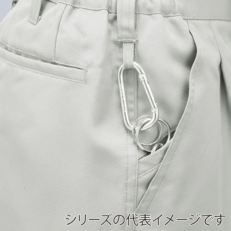 コーコス信岡 エコ・製品制電 ツータックフィッシング 脇ゴム A-3365 ネイビー  5L 1枚（ご注文単位1枚）【直送品】