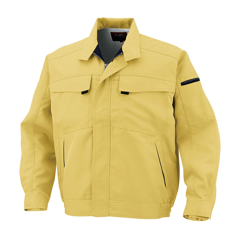 コーコス信岡 エコ・製品制電 ブルゾン A-4460 マスタード M 1枚（ご注文単位1枚）【直送品】