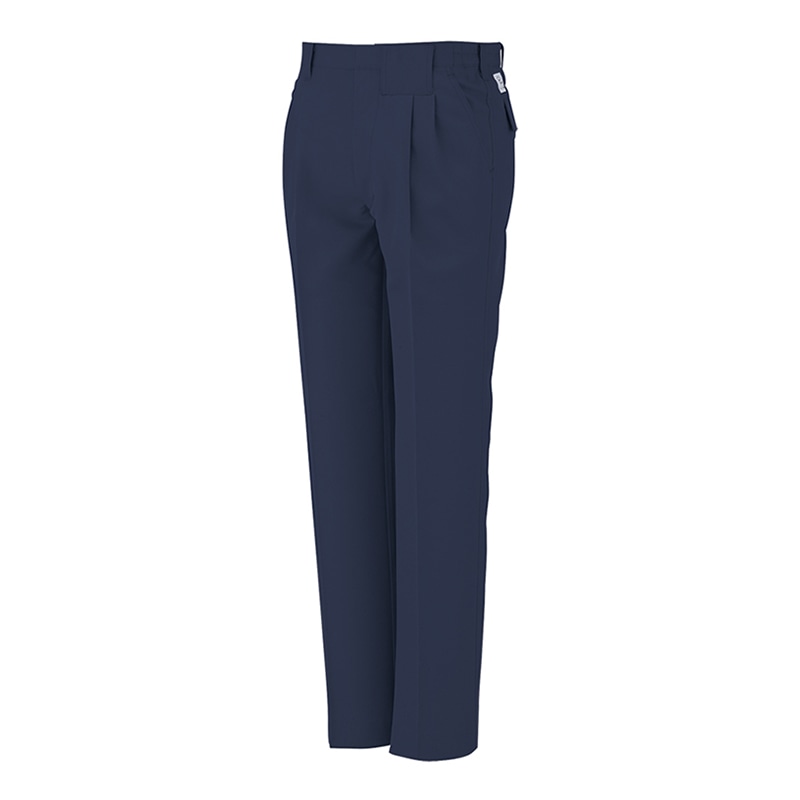 コーコス信岡 エコ・製品制電 ツータックスラックス A-4463 ネイビー L 1枚（ご注文単位1枚）【直送品】