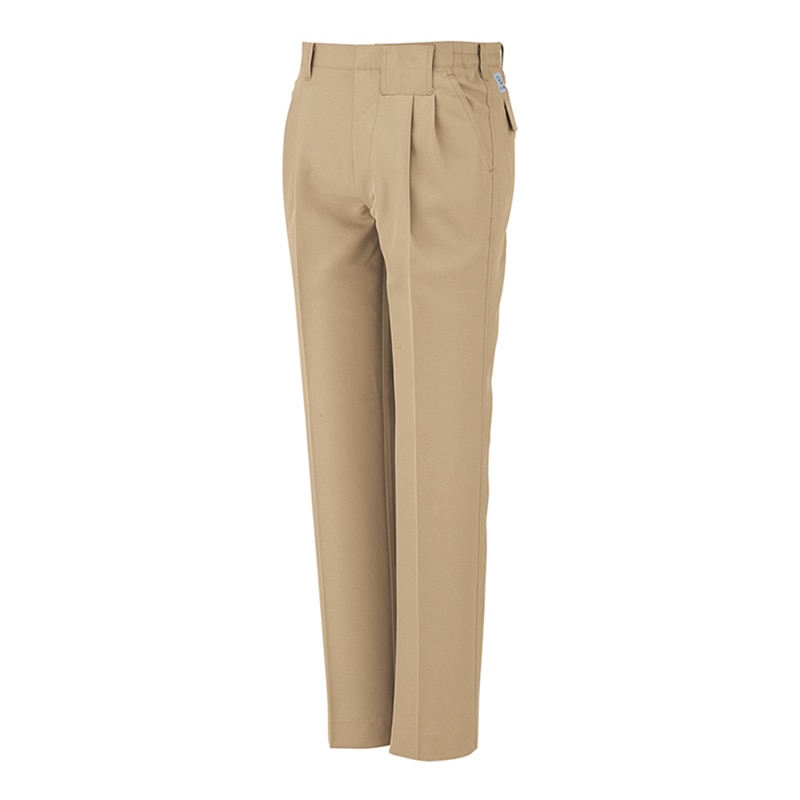 コーコス信岡 エコ・製品制電 ツータックスラックス A-4463 ベージュ EL 1枚（ご注文単位1枚）【直送品】