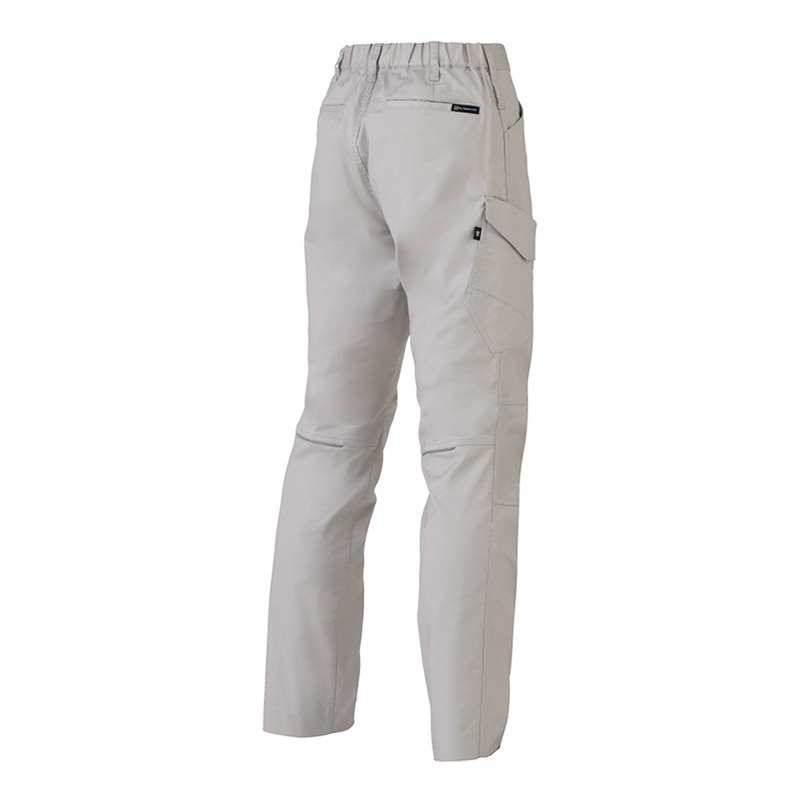 コーコス信岡 ストレッチカーゴパンツ AG-3085 シルバー L 1枚（ご注文単位1枚）【直送品】