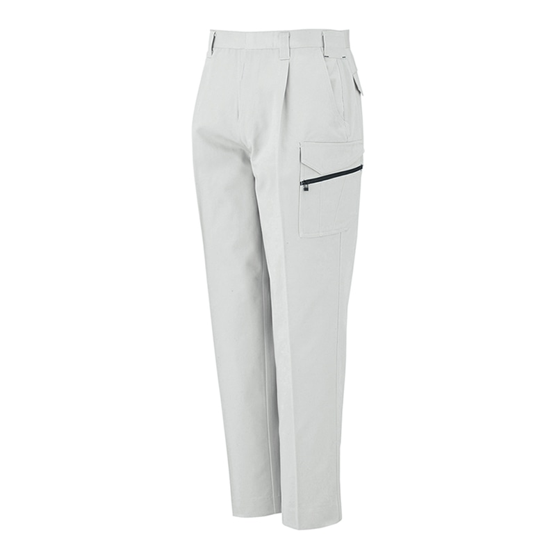 コーコス信岡 抗菌防臭防縮 ワンタックフィッシング A-1745 プラチナシルバー 106cm 1枚（ご注文単位1枚）【直送品】