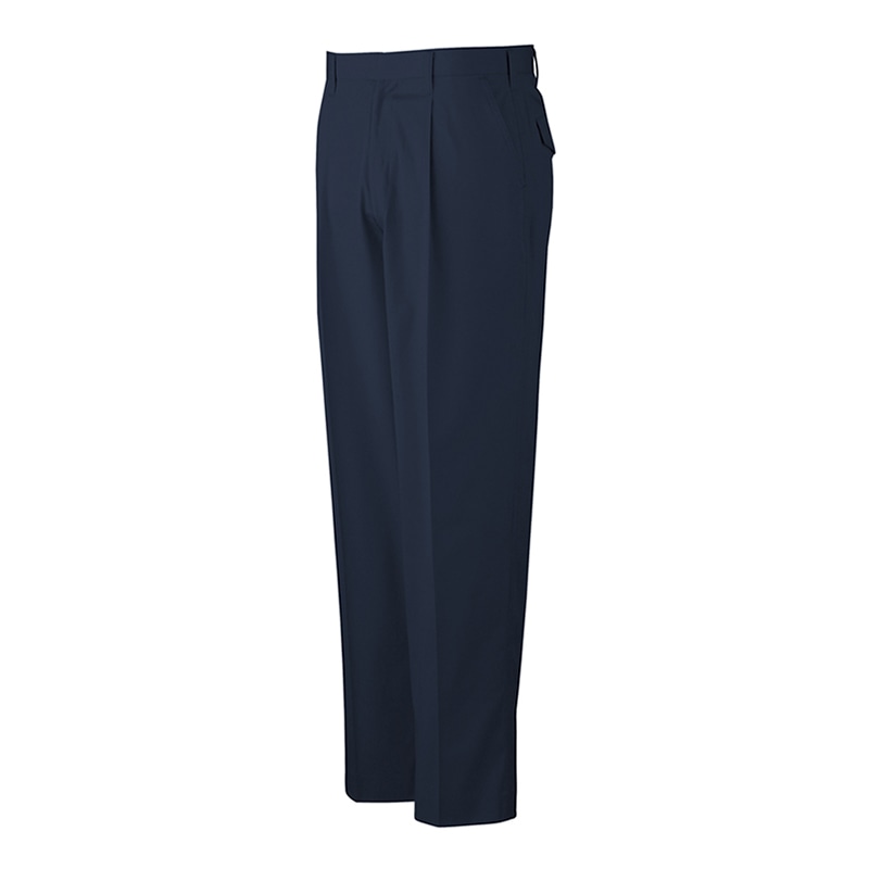 コーコス信岡 抗菌防臭・防縮 ワンタックスラックス A-743 シールズネイビー 112cm 1枚（ご注文単位1枚）【直送品】