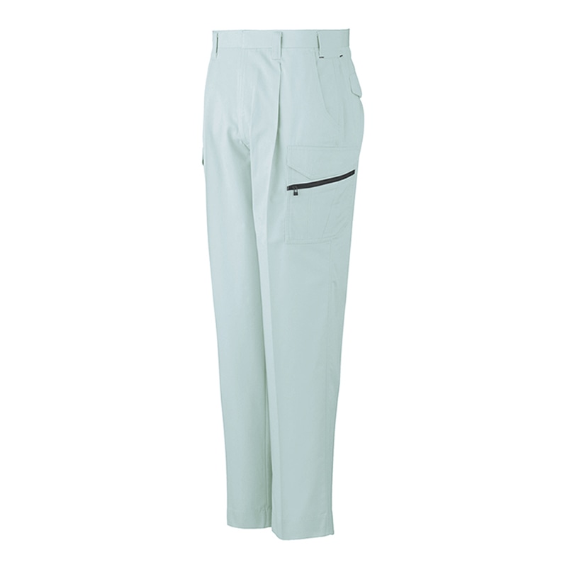 コーコス信岡 抗菌防臭・防縮 ワンタックフィッシング A-745 パウダーグリーン 79cm 1枚（ご注文単位1枚）【直送品】