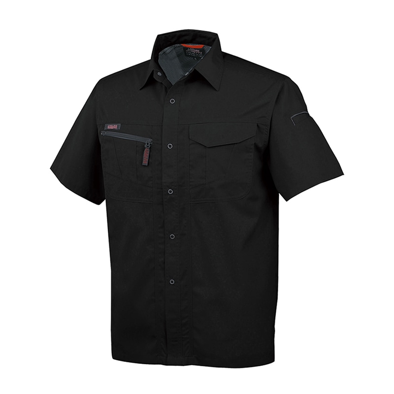 コーコス信岡 半袖シャツ A-767 ブラックサファイア EL 1枚（ご注文単位1枚）【直送品】