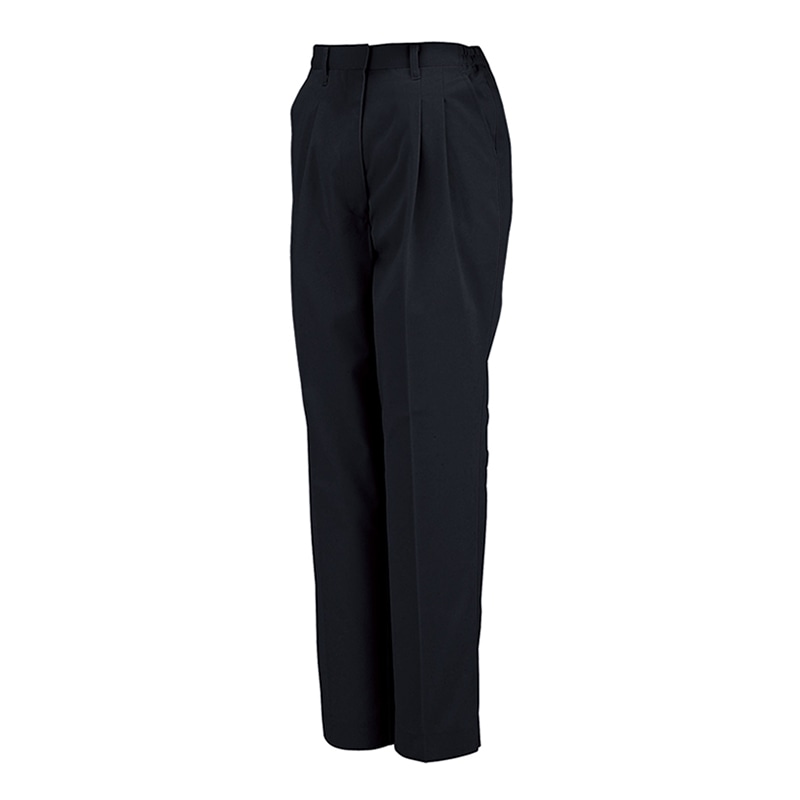 コーコス信岡 レディース ツータックスラックス A-1764 ブラックサファイア 4L 1枚（ご注文単位1枚）【直送品】