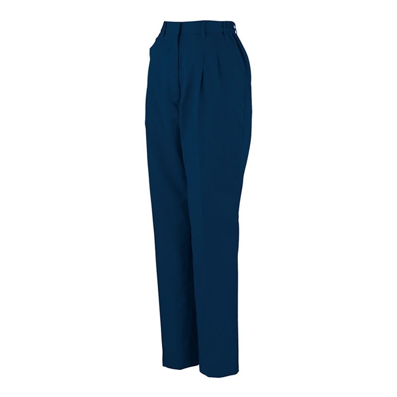 コーコス信岡 エコ5IVEスター レディーススラックス 脇ゴム A-4454 ネイビーマリナー EL 1枚（ご注文単位1枚）【直送品】