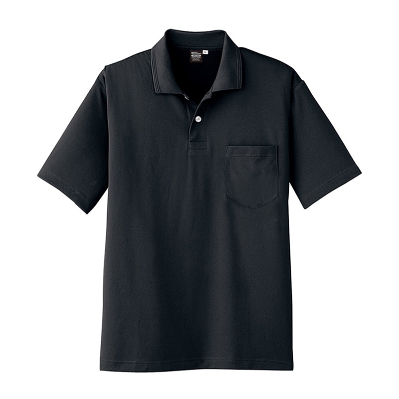 コーコス信岡 冷感半袖ポロシャツ A-1667 チャコール LL 1枚（ご注文単位1枚）【直送品】