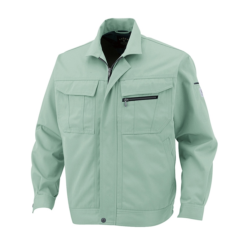 コーコス信岡 エコ5IVEスター ブルゾン A-1150 フレスコグリーン SS 1枚（ご注文単位1枚）【直送品】