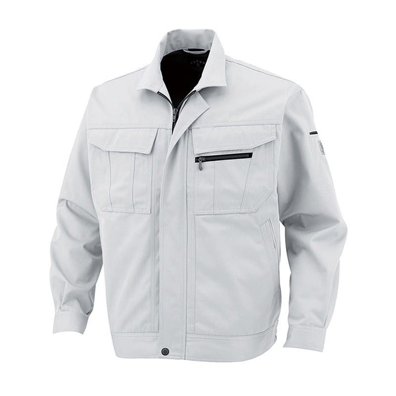 コーコス信岡 エコ5IVEスター ブルゾン A-1150 シルバースパーダ SS 1枚（ご注文単位1枚）【直送品】