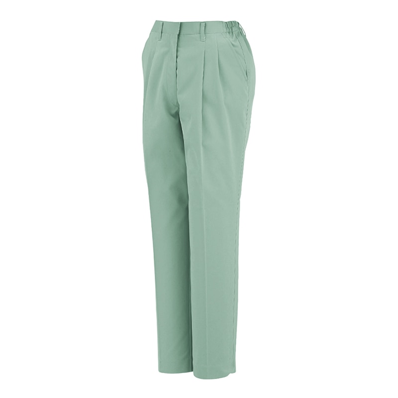 コーコス信岡 エコ5IVEスター レディースツータックスラックス A-1154 フレスコグリーン M 1枚（ご注文単位1枚）【直送品】